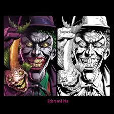 Jason Fabok Sur Twitter Sorta In The End I Just Draw His Eyebrows Sharp And Always Down Like His Face Is Always Contorted Into An Evil Smile You Re Not The First Clown mouth, joker smile for hallowen. twitter