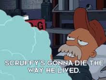 Scruffy Futurama Gif Scruffy Futurama Seconded Discover Share Gifs