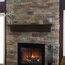 Any sheen that is more flat than satin will not stick to the rock as easily and will flake and chip off. Mountain Stack Stone Veneer North Star Stone