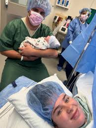 Delilah Grace Staton 🩷 8lbs 13oz 22.8 inches long Our little love entered  the world at 4:39pm Tuesday December 2nd. Dalton Staton and I are so in  love with her, and I