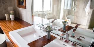 bath remodeling jobs use wood tops