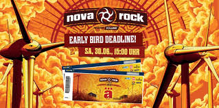 Check spelling or type a new query. Nova Rock Early Bird Ticket Lauft Endgultig Aus Nova Rock Festival