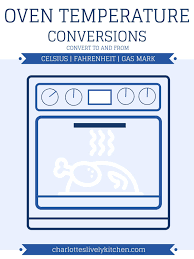 Oven Temperature Conversions Charlotte S Lively Kitchen