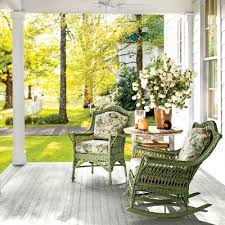 Charming Tennessee Mountain Cottage Porch Furniture Front Porch Decorating Rocking Chair Porch