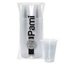 Amazon.com: PAMI 7oz Clear Plastic Cups [Pack of 100] - Disposable ...