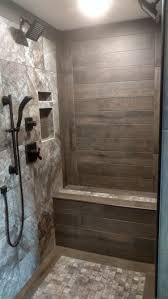 Rustic Walk In Shower Bathroom Remodel Shower Rustic Bathroom Shower Shower Remodel