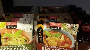 Heartwarming And Tasty Desiam Uses Our Visual Qr Codes On Thai Sauces Packages To Offer Online Recipes To Consumers Recipes Online Food Snack Recipes