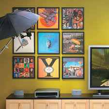 Displaying album covers as art on your walls can make for a wonderful wall display that reflects your unique vibe. Pin On Wall Art