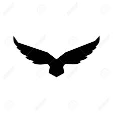 Falcon Soaring Rising Wings Logo Design Vector Template Luxury Corporate Heraldic Flying Eagle Phoenix Hawk Bird Illustra Wings Logo Owl Logo Bird Illustration
