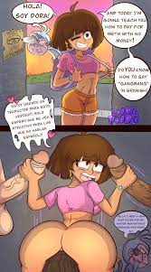 Xbooru - 1girl abs ass boots boots (dora the explorer) brown eyes brown  hair dora marquez dora the explorer from behind group sex handjob latina  looking at viewer mexican monkey multiple boys