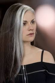 Front Streaks Beautiful Gray Hair Silver Grey Hair Hair Streaks