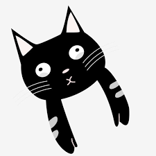 Cartoon Cute Little Black Cat Free Illustration Big Eyes Black Cat Cartoon Cat Png Transparent Clipart Image And Psd File For Free Download Free for commercial use no attribution required high quality images. cartoon cute little black cat free