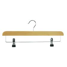 Maybe you would like to learn more about one of these? Large Wooden Clip Hanger Skirt Trouser Hangers The Hanger Store