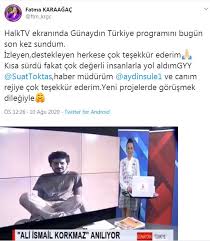 Işığa çağrı (yaşar nuri öztürk). Halk Tv De Surpriz Ayrilik