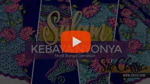 But this kebaya nyonya have some embroideries, 'sulaman' of nature motives with various colours that makes the designs 'pop' out. Kebaya Nyonya Koleksi Sulam Kebaya Nyonya Melaka