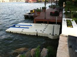 The most common floating dock material is wood. Floating Docks Ez Dock Texas