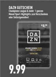 Bei dazn sind sie über die welt den sports informiert und verpassen garantiert nicht mehr ihre lieblingssportart. Dazn Gutschein Angebot Bei Marktkauf