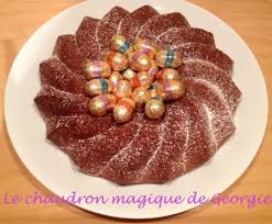 Gateau Au Chocolat Nid De Paques Au Thermomix Le Chaudron Magique Dessert De Paques Thermomix Nid De Paques Thermomix