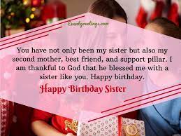 Good morning, my darling sister. 90 Birthday Wishes For Sister To Express Unconditional Love