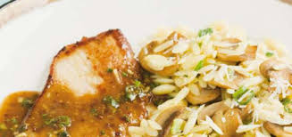 Orzo Aux Champignons Ricardo Recipe Recipes Orzo Slider Recipes