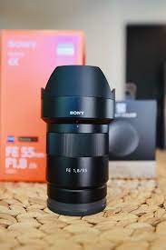 Sony Zeiss Sel55f18z Sonnar T Fe 55mm F 1 8 Za Lens Black Zeiss Sony Fes