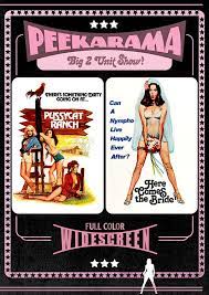 PUSSYCAT RANCH / HERE COMES THE BRIDE PEEKARAMA (VINEGAR SYNDROME) DVD |  Here comes the bride, Bride, Bank robber