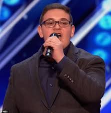 Agt S Howie Hits Golden Buzzer For Once Blind Singer Daily Mail Online He was eliminated in the semifinals. daily mail