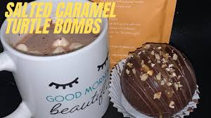 New Flavor Salted Caramel Turtle Hot Chocolate Bomb Chocolate Bomb Youtube Diy Hot Chocolate Hot Chocolate Recipes Salted Caramel Hot Chocolate