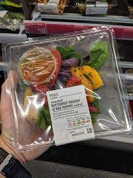 Office worker, sales rep, bus/taxi/lorry driver. M S Butternut Squash Red Pepper Salad Vegan Food Uk
