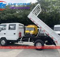 Isuzu 100P double cabin small mining dump truck