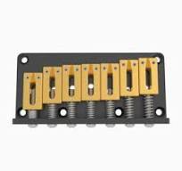 7 String Ball Bearing Guitar Bridge - Gold Plated Folding Bridge For  Electric Guitar Replacement