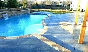 Pool Deck Staining Concrete Dyco Paint Colors Painting Cost