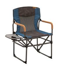 Eureka Director S Camping Chair With Side Table Blue One Size Check Out This Great Product In 2020 Directors Chair Custom Camping Chairs Folding Camping Chairs