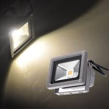 10w Warm White Led Flood Light Lamp Garden Black Dc 12v Lampada