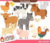 Clip Art Farm Animals Clipart Clip Art Animal Clipart Farm Animals