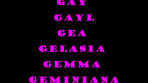 Nombres De Nina Que Empiezan Por G Youtube