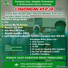 Beranda › loker semarang › lulusan d3 › lulusan s1 › lulusan slta. Lowongan Kerja Di Pemalang Jawa Tengah Juni 2021