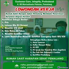 Beranda › loker semarang › lulusan d3 › lulusan s1 › lulusan slta. Lowongan Kerja Di Pemalang Jawa Tengah Juni 2021