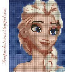 Free cross stitch small patterns of elsa. Queen Elsa Frozen Free Pattern Dibujos Punto De Cruz Frozen Cross Stitch Disney Cross Stitch Cross Stitch Baby