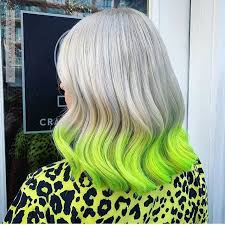 Here Are The 20 Best Gray Hair Color Ideas And Styles Straight From Instagram They Ll Make You Want To Dip Dye Hair Blonde Neon Green Hair Creative Hair Color