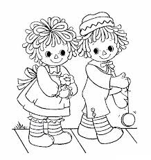 Pin By Coloring Fun On Miscellaneous Raggedy Ann Coloring Books Raggedy Ann And Andy