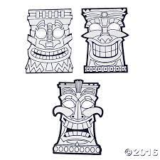 Select from 22454 printable crafts of cartoons, nature, animals, bible and many more. Printable Tiki Mask Coloring Pages Coloring Home