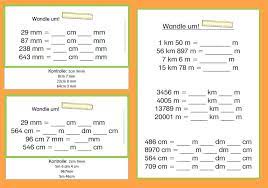 Langenmasse Umwandeln Unterrichtsmaterial Im Fach Mathematik Langenmasse Unterrichtsmaterial Mathematik