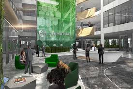 Old mutual is a good company, it allows their employees to grow and afvance. Old Mutual Office Interiors Paragon Group The Architecture Company Architects Interiors