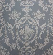 1920 S Antique Vintage Wallpaper Victorian Blue Lovebirds Made In England Antique Wallpaper Victorian Wallpaper Vintage Wallpaper