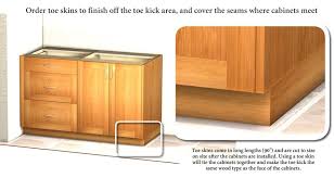 Base Cabinet Toe Skins Cabinet Toe Kick Base Cabinets Installing Cabinets