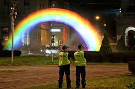 Adolfo martinez was found guilty on wednesday after tearing down and burning the flag which was flying at the ames united church of christ in june. Poland S Lgbtq Rainbow Reinstated After Being Burnt Down By Anti Gay Protesters London Evening Standard Evening Standard