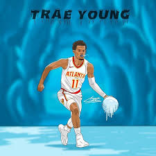 Young added two rebounds, six assists, two triples and one turnover while he was out there, and his quad didn't seem to give him any issues, so he should be fine. Instagram ä¸Šçš„ C4 Artist Creator Art Of Ice Trae Trae Is One Of The Coldest Point Guards In The League Nba Basketball Art Basketball Wallpaper Nba Art