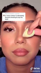 Odaly On Tiktok Makeup Tutorial Nose Makeup Natural Makeup