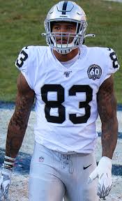 4 week 1 week 2 week 3 week 4 week 5 week 6 week 7 week 8 week 9 week 10 week 11 week 12 week 13 week 14 week 15 week 16 week 17 wild card divisional round conference championship pro bowl super bowl. Darren Waller Wikipedia